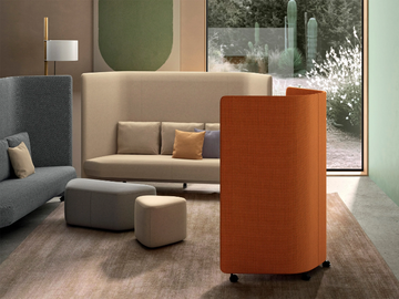 IN OUT OFFICE SF2252 - High-back fabric sofa by Andreu World - view 3